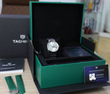 Buy Shop Tag Heuer Carrera Automatic Silver Dial Silver Steel Strap Watch for Men - WBN2015.EB0283 USA Online