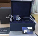 Buy Shop Tag Heuer Carrera Automatic Blue Dial Silver Steel Strap Watch for Men - WBN2016.BA0640 USA Online