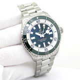 Breitling Superocean Automatic 44mm Navy Green Dial Green Rubber Strap Watch for Men - A17376A31L1A1