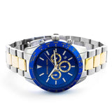 Buy Shop Michael Kors Layton Chronograph Blue Dial Two Tone Steel Strap Watch For Men - MK8825 USA Online