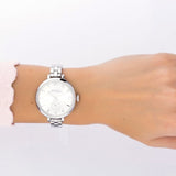Buy Shop Marc Jacobs Sally Silver Dial Silver Steel Strap Watch for Women - MBM3362 USA Online