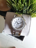 Buy Shop Michael Kors Dylan Silver Dial Silver Steel Strap Watch for Women - MK5585 USA Online