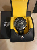 Tag Heuer Carrera x Porsche Automatic Chronograph Black Dial Black Nylon Strap Watch for Men - CBN2A1H.FC6512