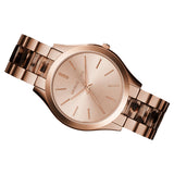 Buy Shop Michael Kors Runway Rose Gold Dial Two Tone Steel Strap Watch for Women - MK4301 USA Online