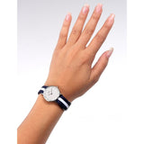 Buy Shop Daniel Wellington Classy Glasgow White Dial Two Tone NATO Strap Watch For Women - DW00100074 USA Online