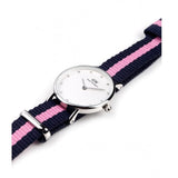 Buy Shop Daniel Wellington Classy Winchester White Dial Two Tone NATO Strap Watch For Women - DW00100073 USA Online