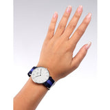 Buy Shop Daniel Wellington Classic Swansea White Dial Two Tone NATO Strap Watch For Women - DW00100048 USA Online