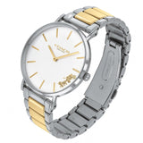 Buy Shop Coach Perry Silver Dial Two Tone Steel Strap Watch for Women - 14503347 USA Online