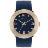 Buy Shop Marc Jacobs Blade Blue Dial Blue Leather Strap Watch for Women - MBM1224 USA Online