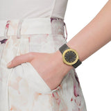 Buy Shop Marc Jacobs Amy Grey Dial Grey Leather Strap Watch for Women - MBM1287 USA Online