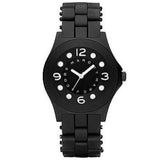 Buy Shop Marc Jacobs Pelly Black Dial Black Silicone Strap Watch for Women - MBM2528 USA Online