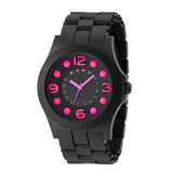 Buy Shop Marc Jacobs Pelly Black Dial Black Silicone Strap Watch for Women - MBM2529 USA Online