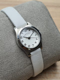 Buy Shop Marc Jacobs Henry Dinky White Dial White Leather Strap Watch for Women - MBM1234 USA Online