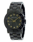 Buy Shop Marc Jacobs Amy Black Dial Black Steel Strap Watch for Women - MBM8595 USA Online