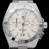 Buy Shop Tag Heuer Aquaracer White Dial Watch for Men - WAY111Y.BA0928 USA Online