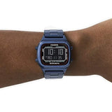 Buy Shop Fossil Retro Analog-Digital Black Dial Blue Steel Strap Watch for Men - FS5896 USA Online