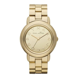 Buy Shop Marc Jacobs Marci Gold Dial Gold Steel Strap Watch for Women - MBM3098 USA Online