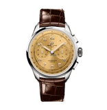 Buy Shop Breitling Premier B09 Chronograph 40 Beige Dial Brown Leather Strap Watch for Men - AB0930F51H1P1 USA Online