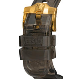 Buy Shop Versace Icon Active Chronograph Black Dial Black Rubber Strap Unisex Watch - VE8P00224 USA Online