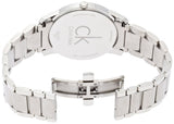 Calvin Klein City Blue Dial Silver Steel Strap Watch for Women - K2G2314N