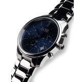 Buy Shop Hugo Boss Commander Blue Dial Silver Steel Strap Watch for Men - 1513434 USA Online