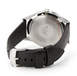 Buy Shop Emporio Armani Lambda Classic Quartz Black Dial Black Leather Strap Watch For Men - AR11020 USA Online