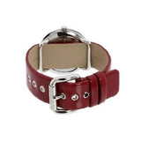 Buy Shop Marc Jacobs Amy Red Dial Burgundy Leather Strap Watch for Women - MBM1162 USA Online