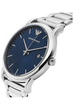 Buy Shop Emporio Armani Luigi Blue Dial Silver Steel Strap Watch For Men - AR11089 USA Online