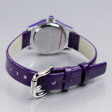 Marc Jacobs Blade Purple Dial Purple Leather Strap Watch for Women - MBM1158