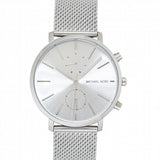 Buy Shop Michael Kors Jaryn Silver Dial Silver Mesh Bracelet Watch for Men - MK8541 USA Online