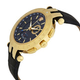 Buy Shop Versace Race GMT Blue Dial Blue Leather Strap Watch For Men - 29G70D282 USA Online