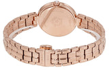 Tissot T Lady Flamingo Mother of Pearl Dial Rose Gold Steel Strap Watch For Women - T094.210.33.111.01