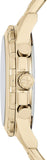 Buy Shop Fossil Garrett Chronograph Gold Dial Gold Steel Strap Watch for Men - FS5772 USA Online