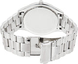 Buy Shop Michael Kors Slim Runway Quartz Blue Dial Silver Steel Strap Watch For Women - MK3379 USA Online