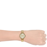 Buy Shop Michael Kors Pyper Quartz Gold Dial Gold Steel Strap Watch For Women - MK3898 USA Online
