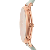 Buy Shop Fossil Jacqueline Multi Colored Dial Blue Leather Strap Watch for Women - ES4813 USA Online