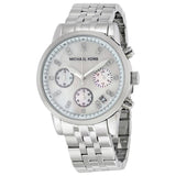 Buy Shop Michael Kors Ritz White Dial Silver Stainless Steel Strap Watch for Women - MK5020 USA Online