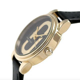 Buy Shop Marc Jacobs Corie Black Dial Black Leather Strap Watch for Women - MJ1580 USA Online