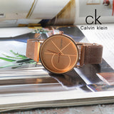 Buy Shop Calvin Klein Minimal Quartz Pink Gold Dial Pink Gold Mesh Bracelet Watch for Men - K3M11TFK USA Online