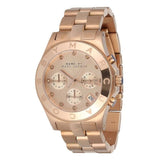 Buy Shop Marc Jacobs Blade Chronograph Rose Gold Dial Rose Gold Steel Strap Watch for Women - MBM3102 USA Online