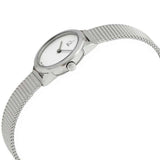 Buy Shop Calvin Klein Minimal White Dial Silver Mesh Bracelet Watch for Women - K3M2312Y USA Online
