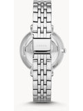 Buy Shop Fossil Jacqueline White Dial Silver Steel Strap Watch for Women - ES3631 USA Online