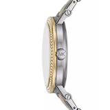 Buy Shop Michael Kors Analog Blue Dial Two Tone Steel Strap Watch for Women - MKO1049 USA Online