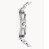 Buy Shop Michael Kors Pyper Grey Dial Silver Steel Strap Watch For Women - MK4672 USA Online