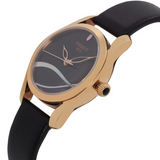 Buy Shop Tissot T Wave Black Dial Black Leather Strap Watch For Women - T112.210.36.051.00 USA Online