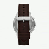 Buy Shop Michael Kors Sullivan Quartz Blue Dial Brown Leather Strap Watch For Men - MK8996 USA Online