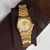 Buy Shop Tissot PRX Powermatic 80 Gold Dial Gold Steel Strap Watch for Men - T137.207.33.021.00 USA Online