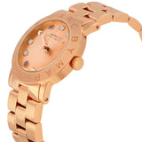 Buy Shop Marc Jacobs Amy Dexter Rose Gold Dial Rose Gold Steel Strap Watch for Women - MBM3216 USA Online