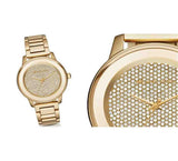 Buy Shop Michael Kors Kinley Gold Dial Gold Steel Strap Watch for Women - MK6209 USA Online