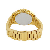 Buy Shop Michael Kors Bradshaw Chronograph White Dial Gold Steel Strap Watch For Women - MK6266 USA Online